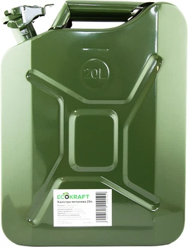 Каністра металева EcoKraft JC1001 (AKM20) 20 л Темно-зелена (6900191220192)