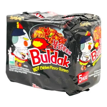 Локшина рамен дуже гостра Samyang Buldak Hot Chiken 140 грам (упаковка 5 штук)