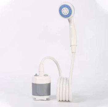 Портативний душ для кемпінгу з насосом Gotel Q16H Outdoor Shower Білий