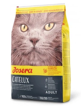 Сухой корм Josera Catelux для выведения шерсти из органов пищеварения у кошек, 400 г