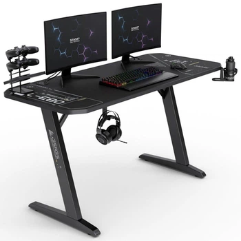 Ігровий стіл SENSE7 Nomad Cybernetic Black 140x60 см