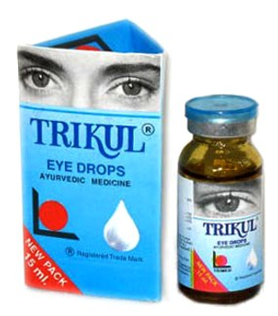 Глазные капли Trimed ayurveda Трикул Eye drops Trikul 15 мл