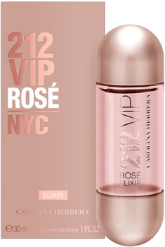 Парфумована вода для жінок Carolina Herrera 212 Vip Rose Elixir 30 мл (8411061083505)