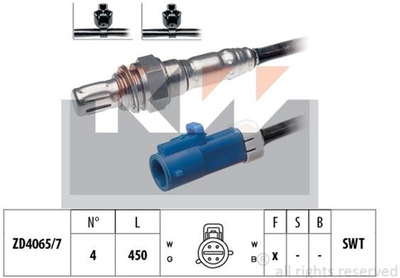 Лямбда-зонд KW (аналог EPS 1.997.321/Facet 10.7321) (497321)