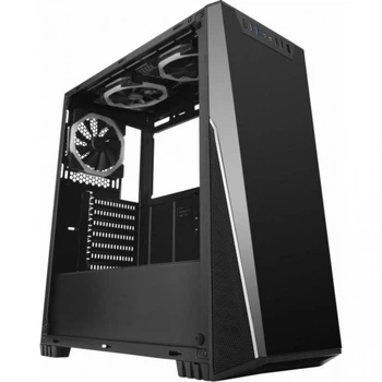 Корпус без БЖ Frime MARK III (MARKIII-U3-GLS-3RGBF-WP) ATX MicroATX