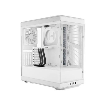 Корпус Hyte Y40 White Mid-Tower / ATX Micro-ATX и Mini-ITX PC Case with PCIE 4.0 cable includ