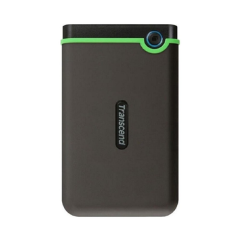 Зовнішній жорсткий диск 1TB Transcend StoreJet 25M3S (TS1TSJ25M3S) 2.5" USB3.1 Iron Gray