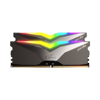 Модуль пам'яті DDR5 32Gb(2x16Gb) 6200MHz OCPC PISTA RGB C36 Titan (MMPT2K32GD562C36T)