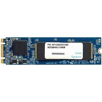 Накопичувач SSD M.2 2280 Apacer AST280 120GB SATAIII TLC (AP120GAST280-1)