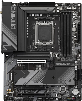 Mатеринська плата GIGABYTE B650 GAMING X AX V2 sAM5 B650 4xDDR5 3xM.2 HDMI-DP ATX