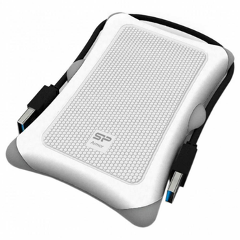 Зовнішня кишеня 25" Silicon Power Armor A30 (SP000HSPHDA30S3W) USB3.1 White