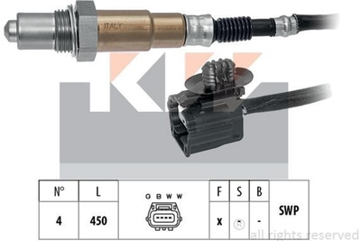 Лямбда-зонд KW (аналог EPS 1.998.117/Facet 10.8117) (498117)