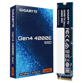 Накопичувач SSD NVMe M.2 2280 Gigabyte 4000E Gen4 250GB (G440E250G)