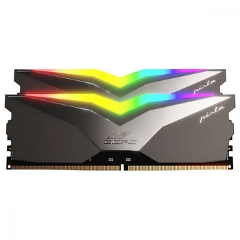 Модуль пам'яті DDR5 32GB (2x 16GB) 6000MHz OCPC PISTA RGB C40 Titan Retail Kit