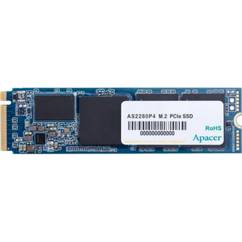 Накопичувач SSD NVMe M.2 2280 Apacer AS2280P4 512GB PCIe 3.0 3D TLC (AP512GAS2280P4-1)