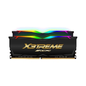 Модуль пам'яті DDR4 64Gb(2x32Gb) 3600MHz OCPC X3 RGB Black Label (MMX3A2K64GD436C18BL)