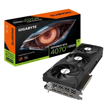 Видеокарты Gigabyte GeForce RTX 4070 Ti Super купить в Киеве: цена