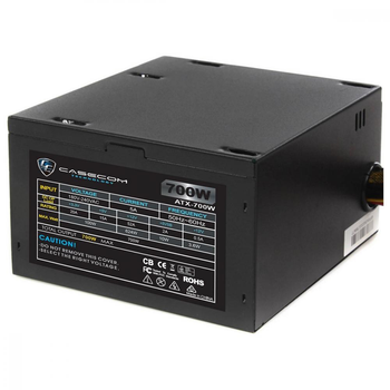 Блок живлення 700W Casecom 120mm 4хSATA Bulk