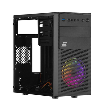 Корпус 2E BASIS (2E-RD850) MiniT Micro ATXMini ITX2xUSB2.01xUSB3.01x120ммARGBакрил (бокова панель)без БЖчорний