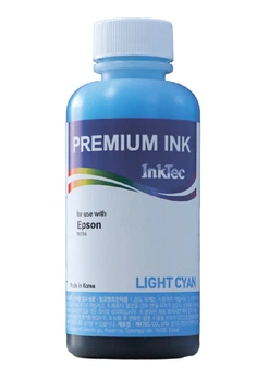 Чорнила InkTec E0017-100MLC для Epson 100 мл. LightCyan