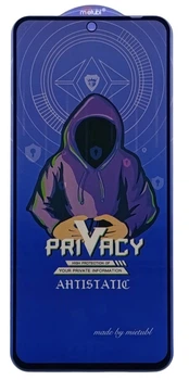Защитное стекло Privacy MTB для Xiaomi Redmi Note 12 4G антишпион black