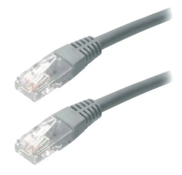 Патч-корд Kingda UTP Cat.5e 0.25m CU Grey (PAUT3025-CU-GY)