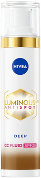 Тональна основа Nivea Luminous 630 CC 3-в-1 SPF 30 + Антипігментація 03 Deep 40 мл (9005800379678)