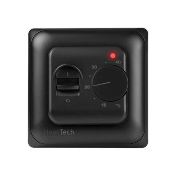Терморегулятор механічний HeatTech HTM107-240 (чорний)
