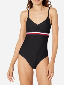 Купальник суцільний жіночий Tommy Hilfiger 77110720 XL Чорний (1159815216)