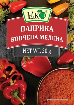 Паприка копчена мелена Еко 20г