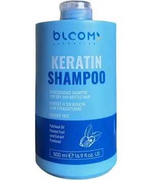 Шампунь безсульфатний для домашнього догляду BLOOM Keratin Shampoo 500 мл