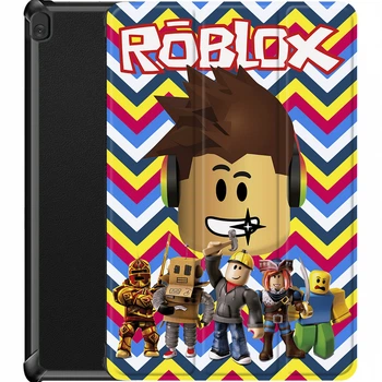Чохол для Lenovo Tab M10 TB-X605 / TB-X505 Пригоди в світі Roblox (60958)