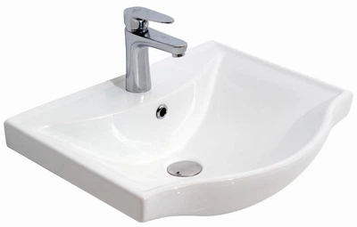 Умывальник мебельный 55 см RJ TULIP RJFU081-0055WH