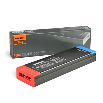 Блок питания для LED ленты VIDEX DC12V 33.3A 400W IP20 (VL-LST-P400-12V)
