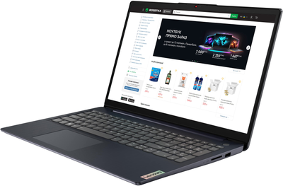 Ноутбук Lenovo IdeaPad 3 15IAU7 (82RK018XRA) Abyss Blue