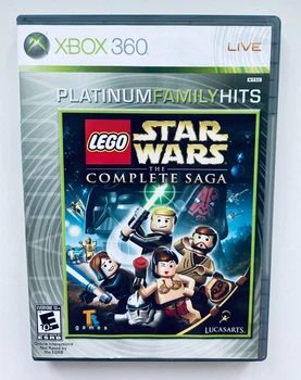 LEGO Star Wars The Complete Saga Platinum Family Hits (NTSC), английская версия - диск для Xbox 360, Б/У