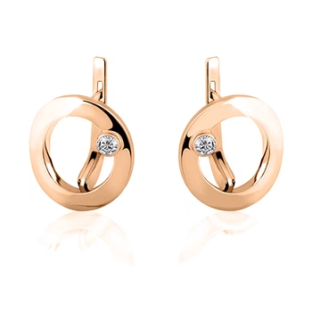 Золотые серьги (з4930)