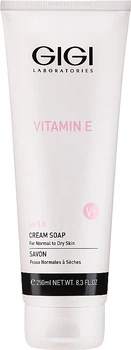 Мило для сухої та нормальної шкіри - Gigi Vitamin E Cream Soap 250ml (102732-26034)