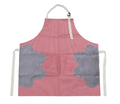 Фартук кухонный водонепроницаемый. Красный, (I2-01579.red)
