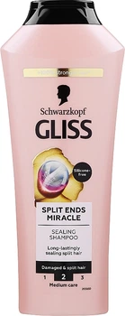 Шампунь проти січених кінчиків - Gliss Kur Split Ends Miracle Sealing Shampoo 400ml.