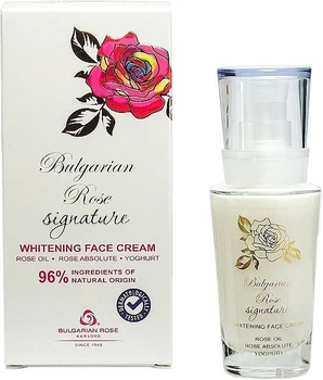 Крем отбеливающий с маслом и конкретом розы - Bulgarian Rose Signature Whitening Face Cream 30ml (1377156-20091241)