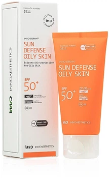 Солнцезащитный крем - Innoaesthetics Inno-Derma Sunblock UVP 50+ Oily Skin 60g (986714-1136136118-2)