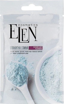 Глина голубая с экстрактом шалфея и розмарина Elen Cosmetics 40g (856780-1444292-2)