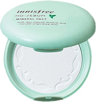 Минеральная пудра для контроля кожной секреции Innisfree No Sebum Mineral Pact 8.5g (8.5 г) (842031-764453-2)