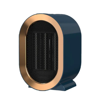 Электрический обогреватель тепловентилятор ELECTRIC HEARTER FAN темно-синий, электрический