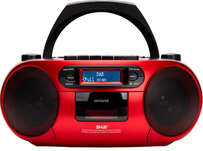 Radioodtwarzacz Aiwa Boombox BBTC-660DAB/RD Red (8435256897722)