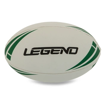 Мяч для регби LEGEND (PVC, р-н, №5, белый) (R-3291)