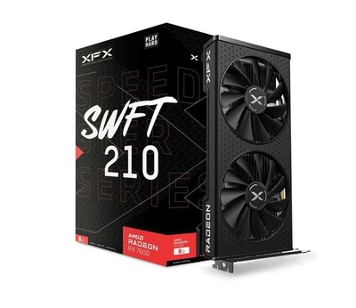 Видеокарта XFX Radeon RX 7600 Core Edition 8 GB GDDR6 (RX-76PSWFTFY) EU