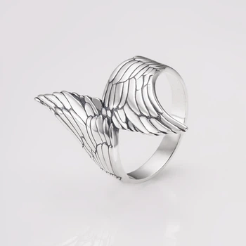 Серебряное кольцо Крылья Ангела (3757) 17.5