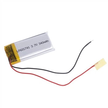 LiPo 340 mAh, 3,7V, 6x17x36мм LiPower аккумулятор литий-полимерный LP601741